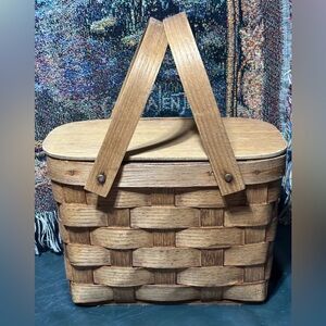 Medium Tote Basket with lid